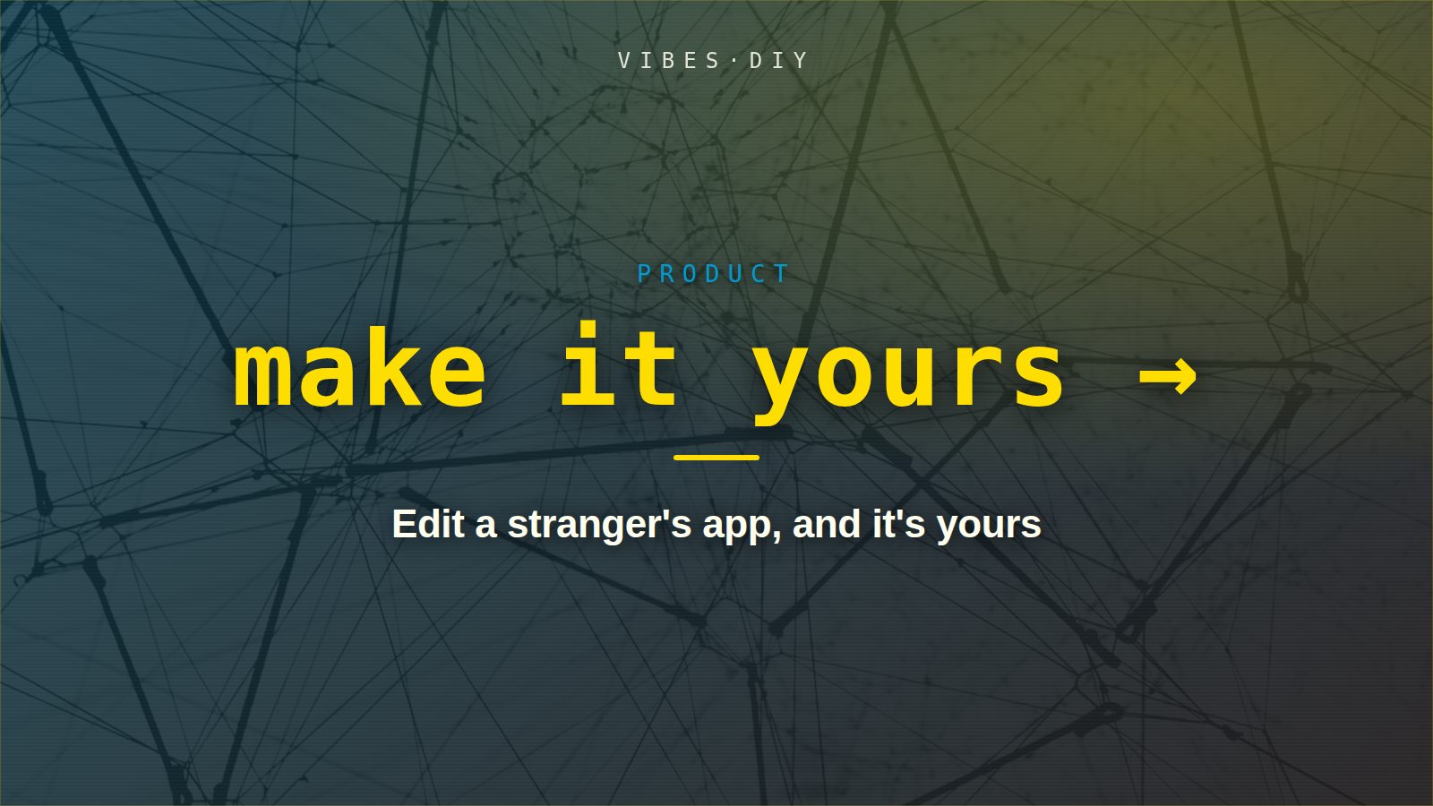 Edit a stranger's app, and it's yours